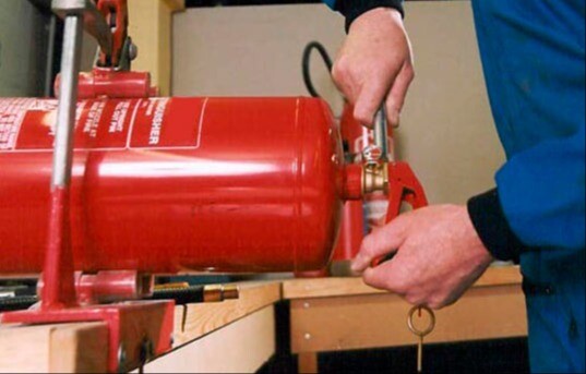 Recarga de extintores